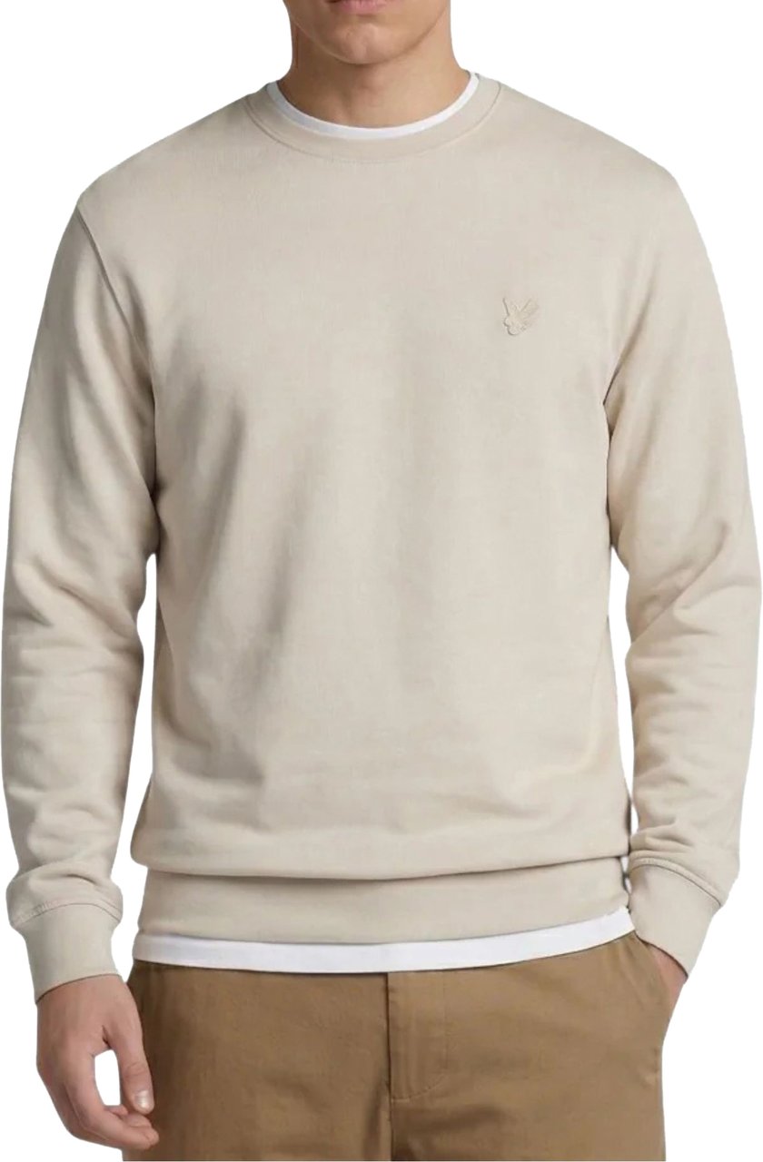 Lyle & Scott Lyle&scott Superfine Crew Neck Sweaters Beige Ml2255ton Beige