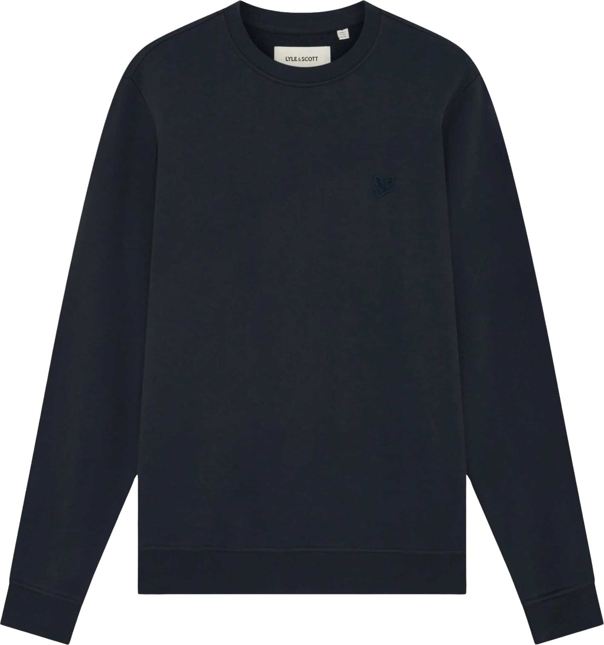 Lyle & Scott Lyle&scott Superfine Crew Neck Sweaters Donkerblauw Ml2255ton Blauw