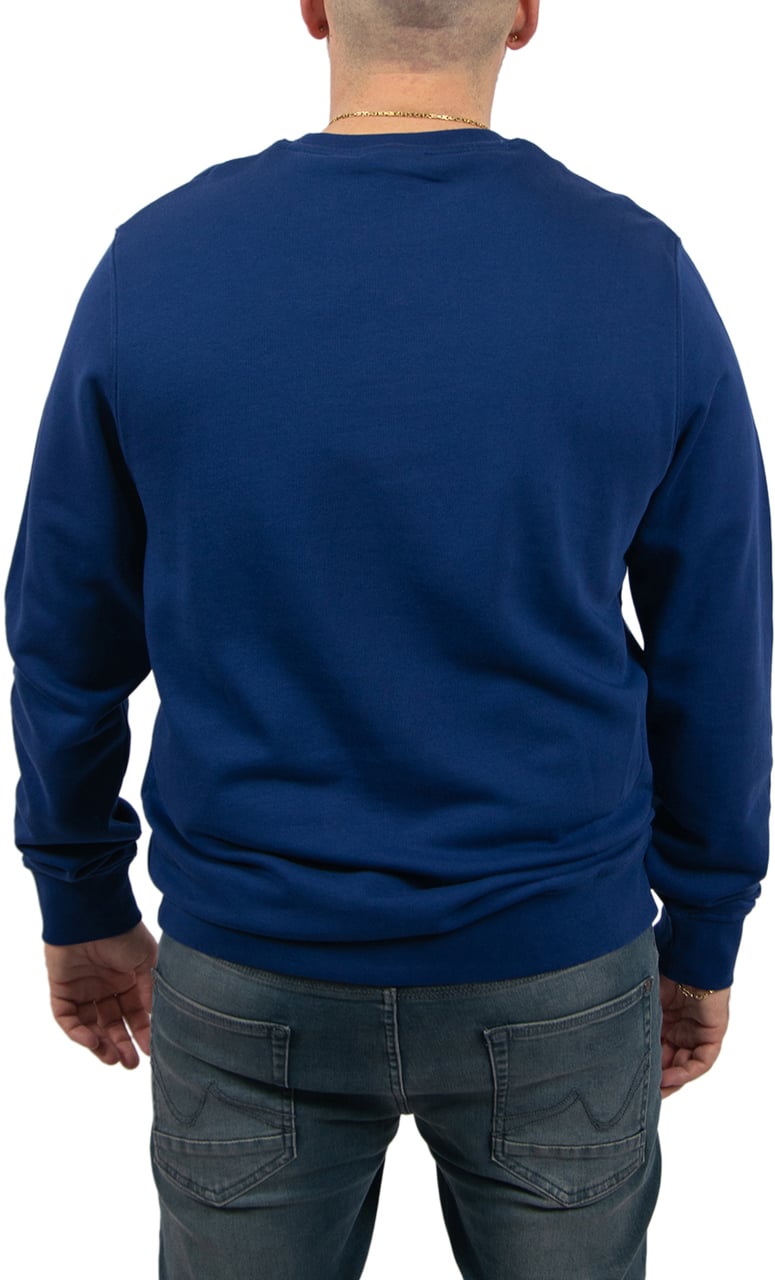 Lyle & Scott Superfine Crew Neck Sweatshirt Blauw