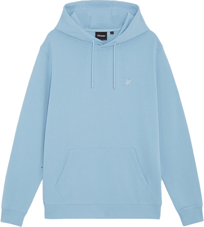 Lyle & Scott Lyle & Scott Superfine Pullover Hoodie Blauw