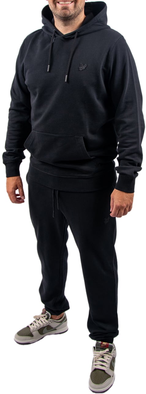 Lyle & Scott Superfine Pullover Hoodie Zwart