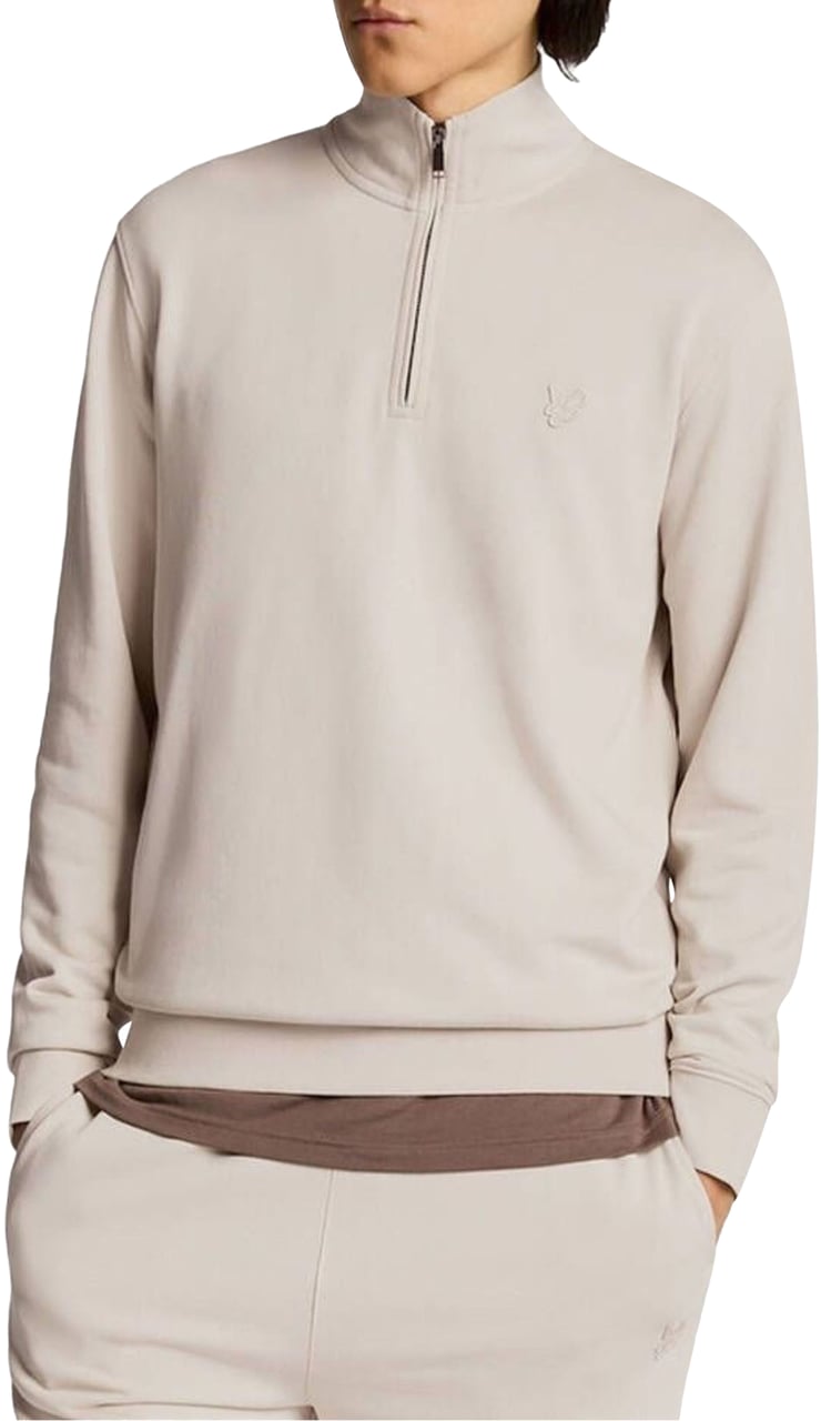 Lyle & Scott Lyle&scott Superfine Quarter Zip Sweaters Beige Ml2258ton Beige