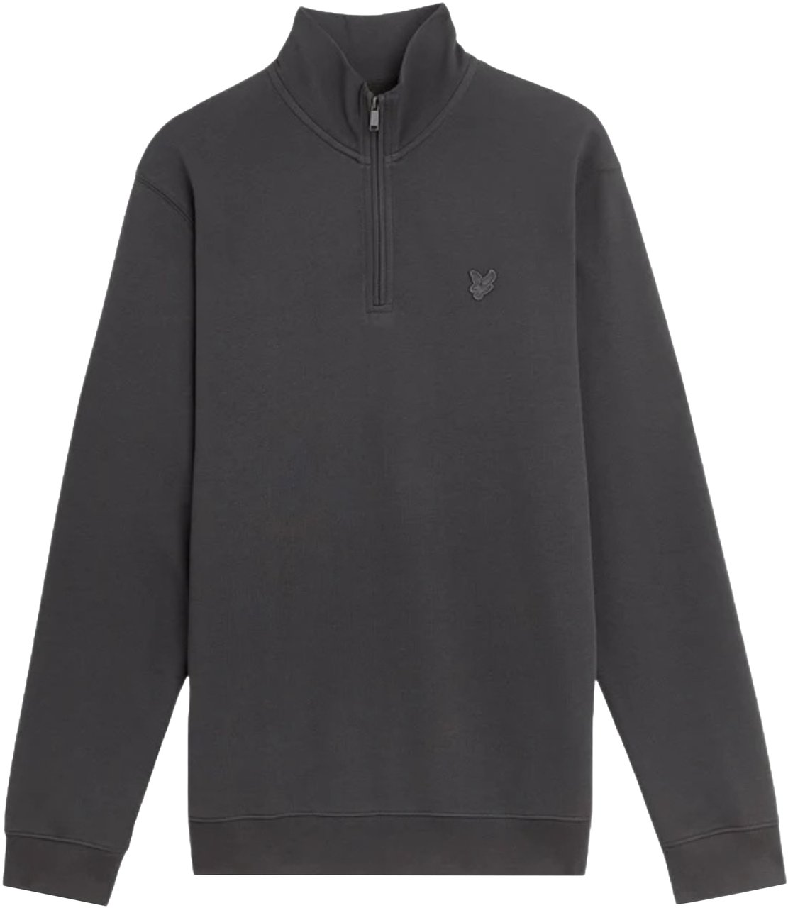 Lyle & Scott Lyle&scott Superfine Quarter Zip Sweaters Donkergrijs Ml2258ton Grijs