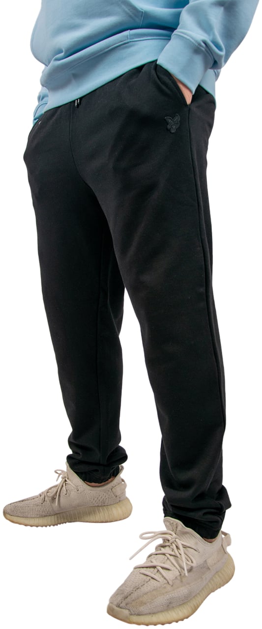 Lyle & Scott Superfine Slim Sweatpant Zwart