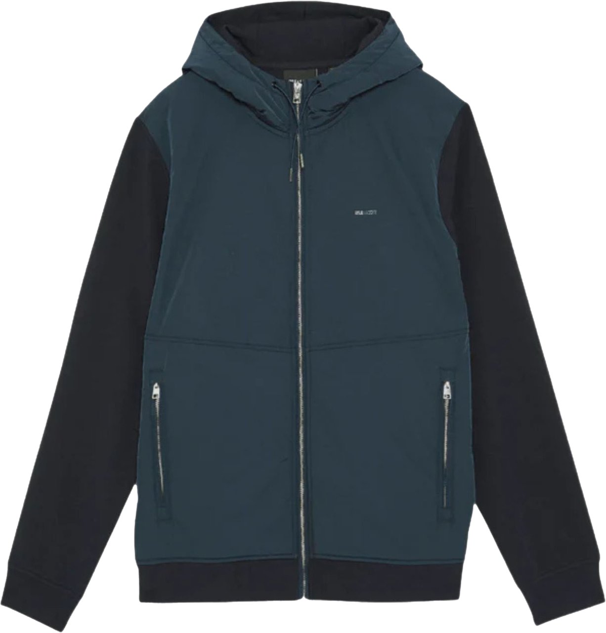 Lyle & Scott Lyle&scott Half Raglan Hybird Hoodies Donkerblauw Ml2330v Blauw
