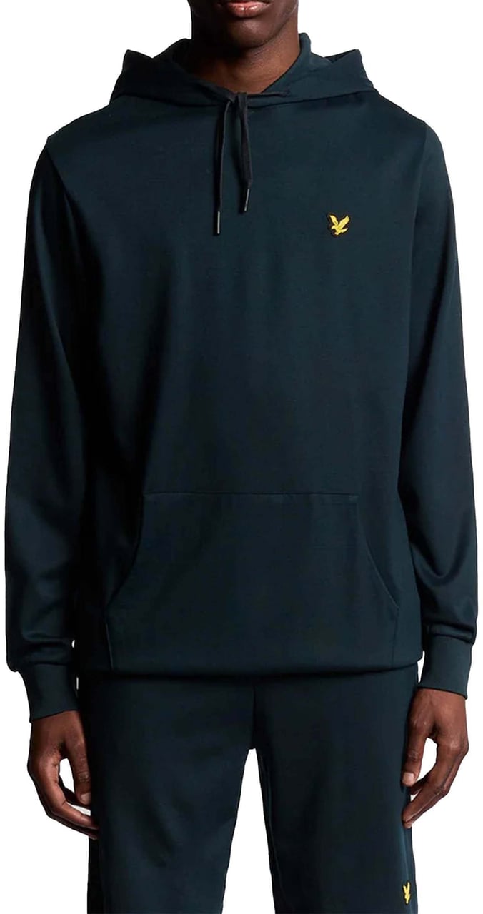 Lyle & Scott Fleece Hoodie Blauw
