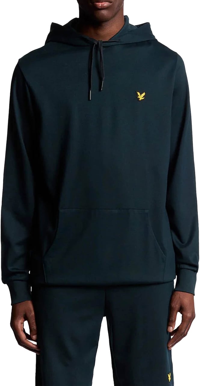 Lyle & Scott Fleece Hoodie Blauw