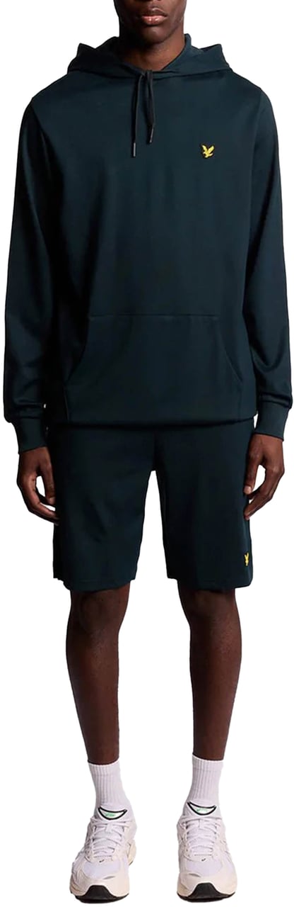 Lyle & Scott Fleece Hoodie Blauw