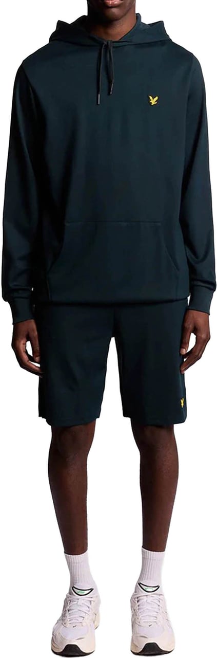 Lyle & Scott Fleece Hoodie Blauw