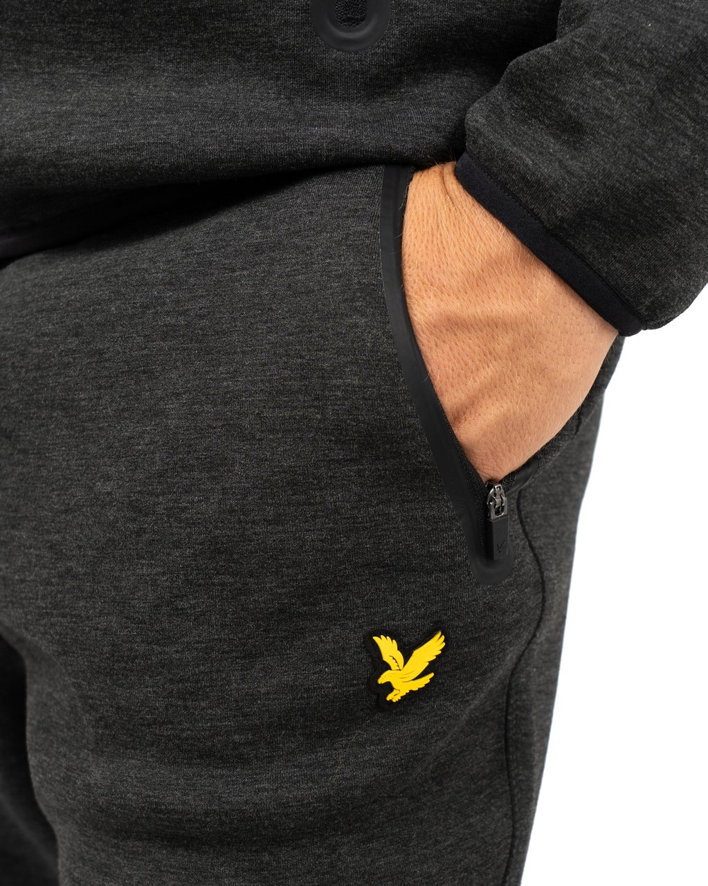 Lyle & Scott Fleece Broek Zwart
