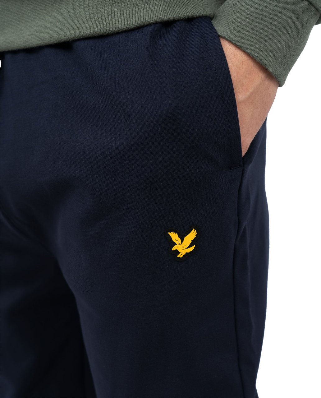 Lyle & Scott Fly Fleece Joggingbroek Blauw