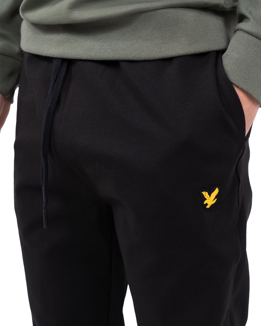 Lyle & Scott Fly Fleece Joggingbroek Zwart
