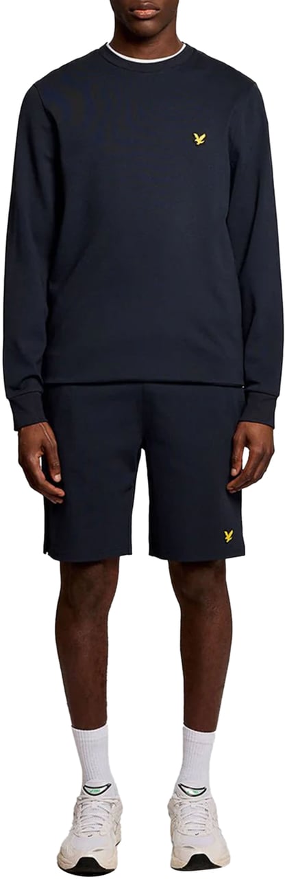 Lyle & Scott Fly Fleece Short Blauw