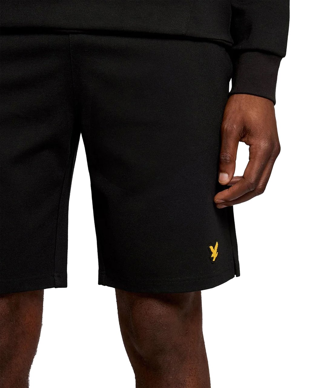 Lyle & Scott Fly Fleece Short Zwart