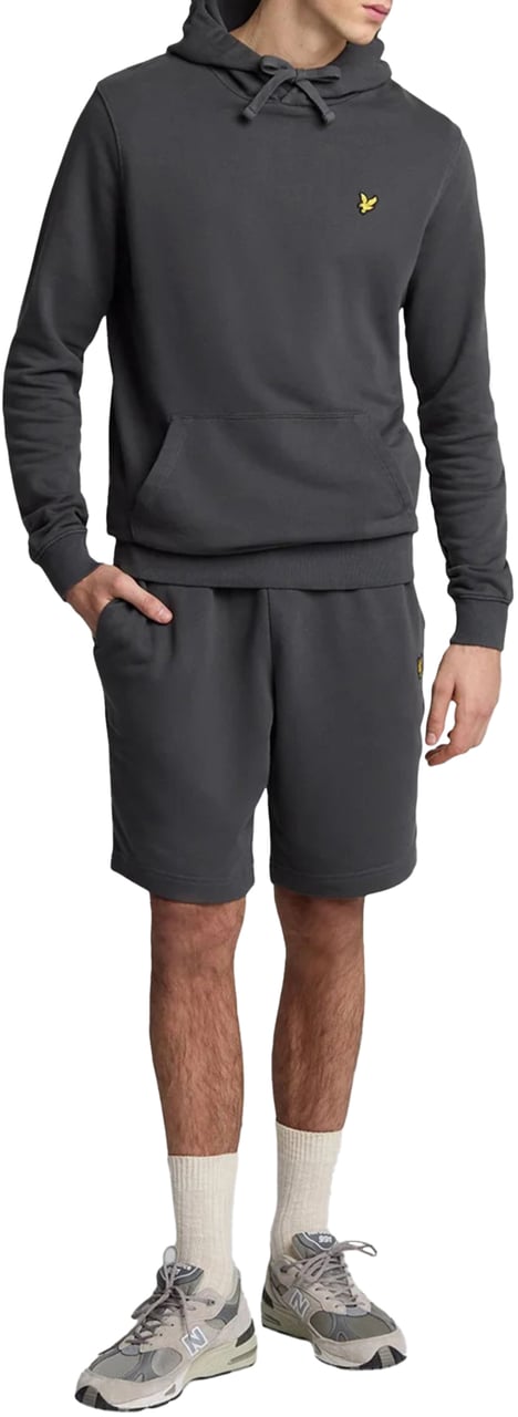 Lyle & Scott Lyle&scott Sweat Short Shorts Donkergrijs Ml414vog Grijs