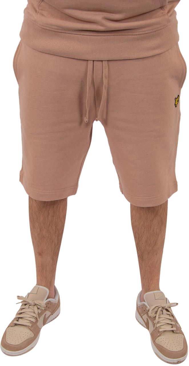 Lyle & Scott Plain Sweatshort Roze