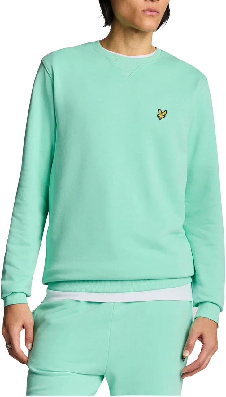 Lyle & Scott Lyle&scott Sweaters Aqua Ml424vog Blauw