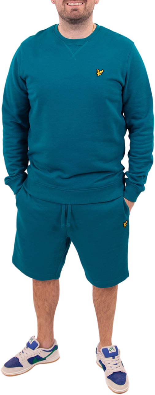 Lyle & Scott Crew Neck Sweatshirt Blauw
