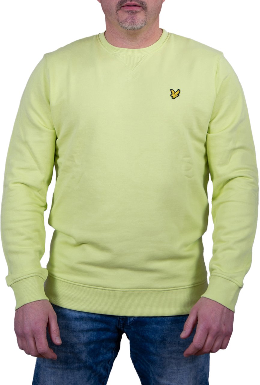 Lyle & Scott Crew Neck Sweatshirt Geel