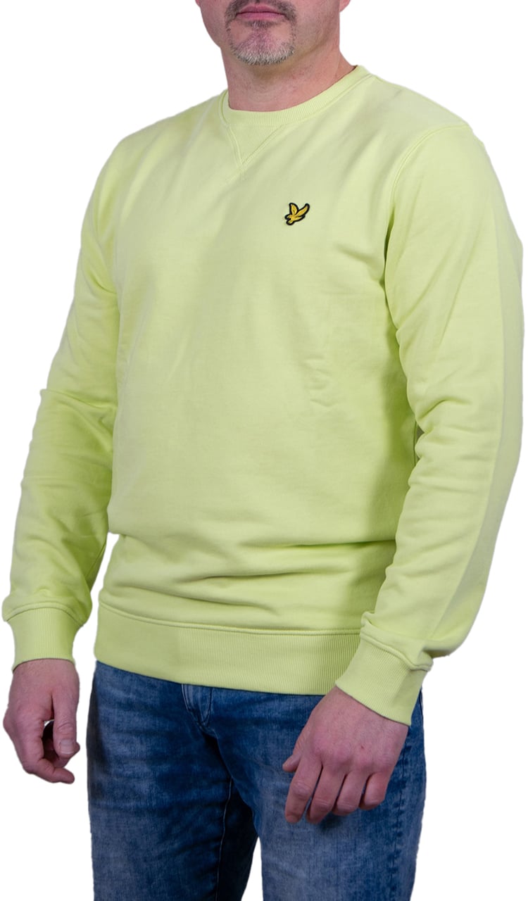Lyle & Scott Crew Neck Sweatshirt Geel