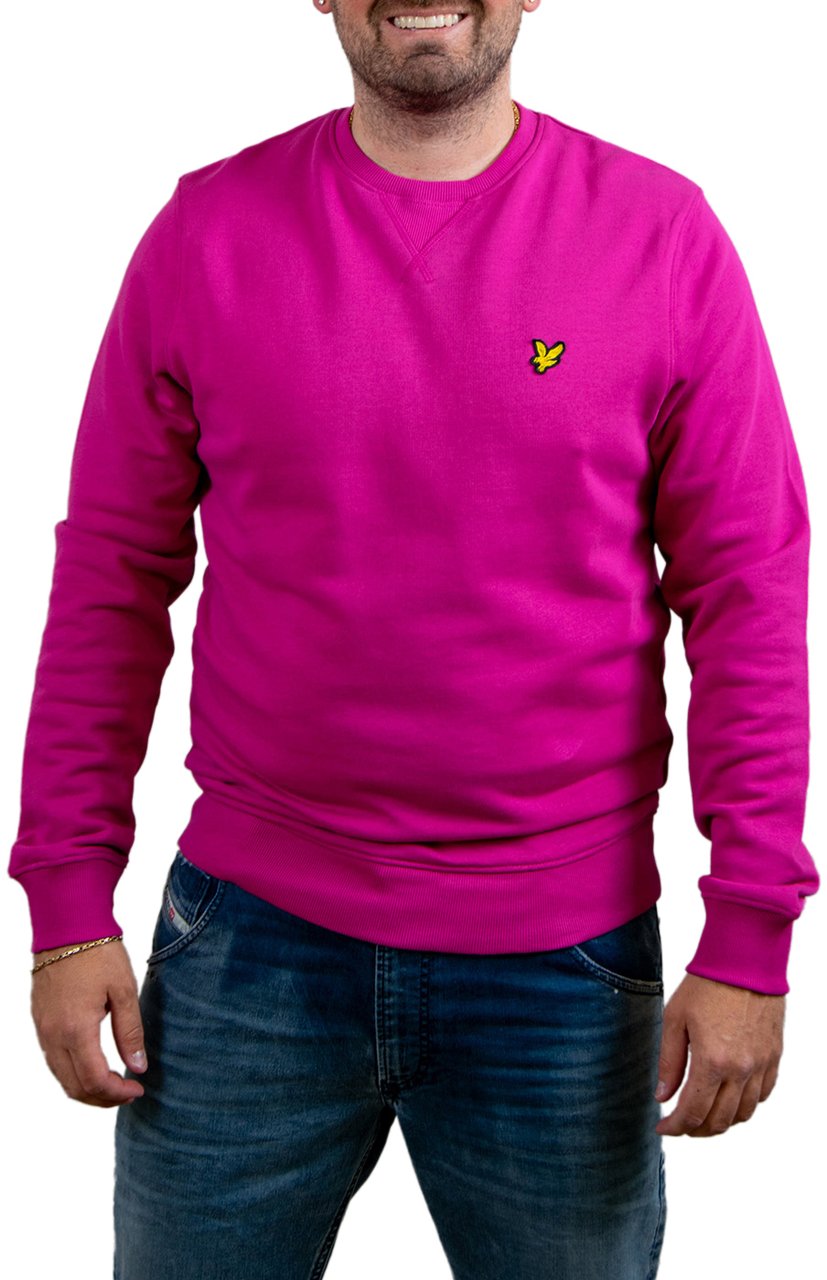 Lyle & Scott Crew Neck Sweatshirt Roze