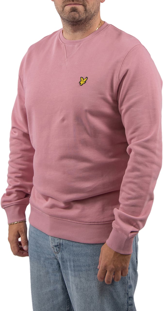 Lyle & Scott Crew Neck Sweatshirt Roze