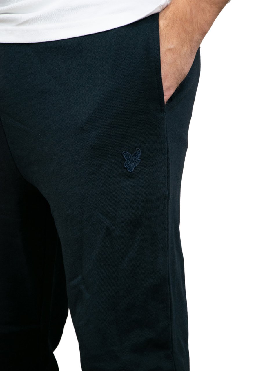 Lyle & Scott Lyle & Scott Tonal Eagle Skinny Sweatpant Blauw
