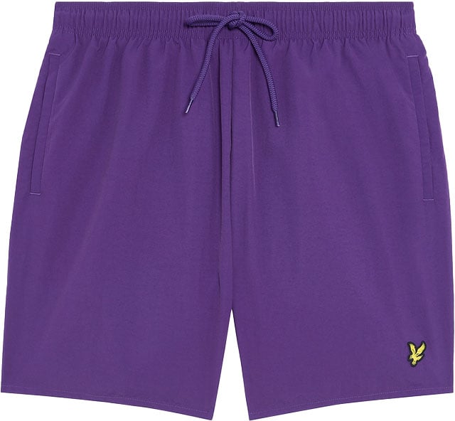 Lyle & Scott Lyle & Scott Plain Swim Short Paars
