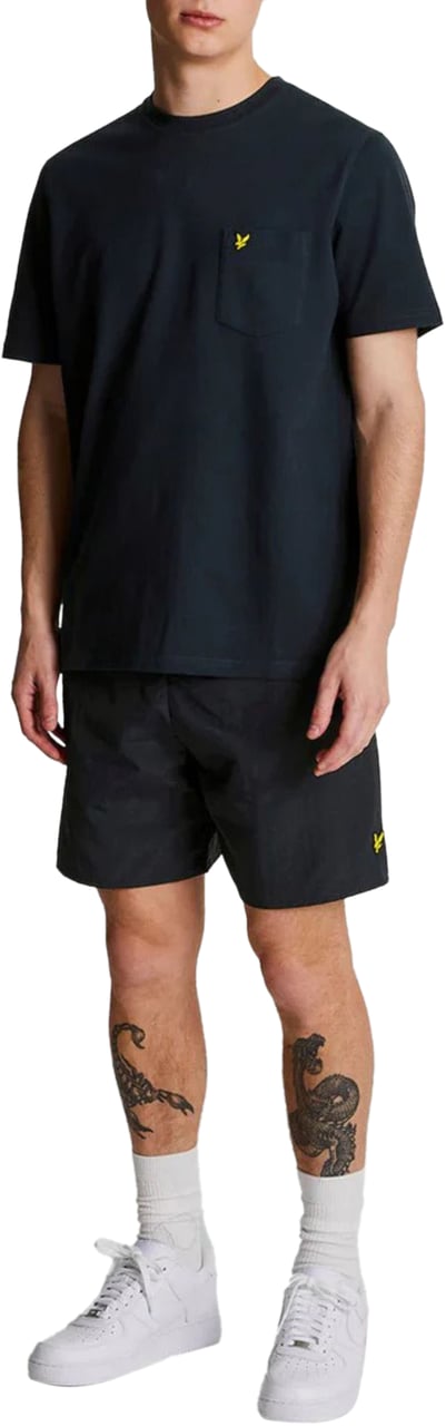 Lyle & Scott Lyle&scott Plain Zwembroeken Donkerblauw Sh1204vb Blauw