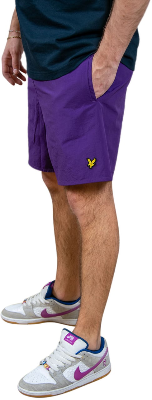 Lyle & Scott Plain Swim Short Paars