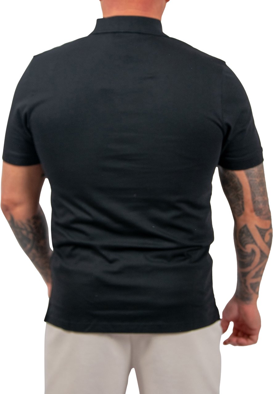 Lyle & Scott Lyle & Scott Jersey Polo Shirt Zwart