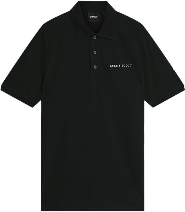 Lyle & Scott Embroidered Polo Shirt Blauw