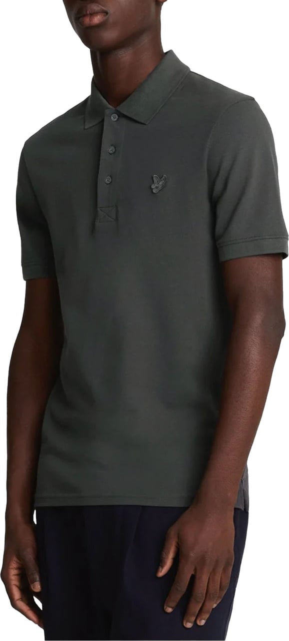 Lyle & Scott Lyle&scott Superfine Polos Donkergrijs Sp2255ton Grijs