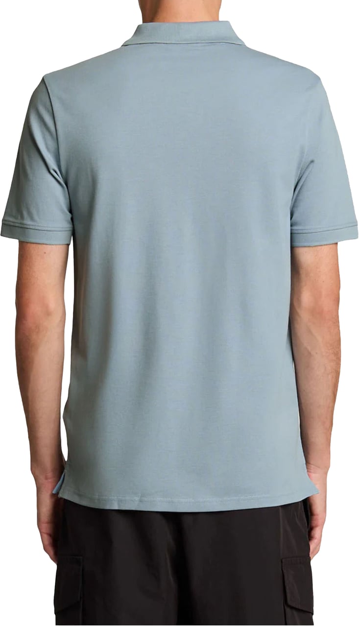 Lyle & Scott Lyle&scott Superfine Polos Lichtblauw Sp2255ton Blauw