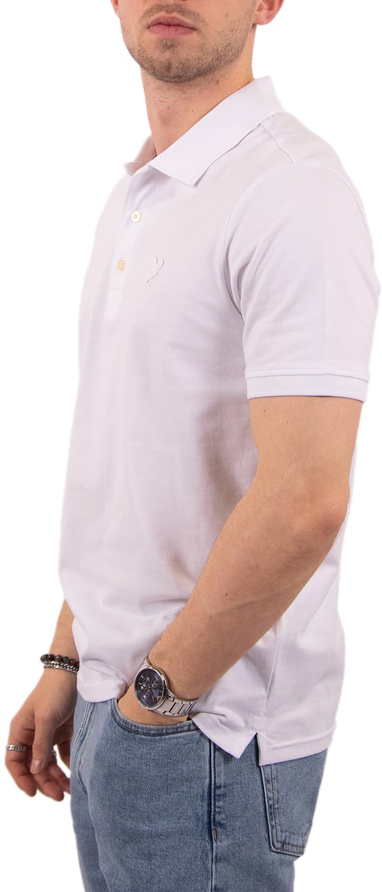 Lyle & Scott Superfine Polo Shirt Wit