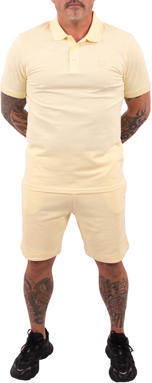 Lyle & Scott Lyle & Scott Superfine Polo Shirt Geel