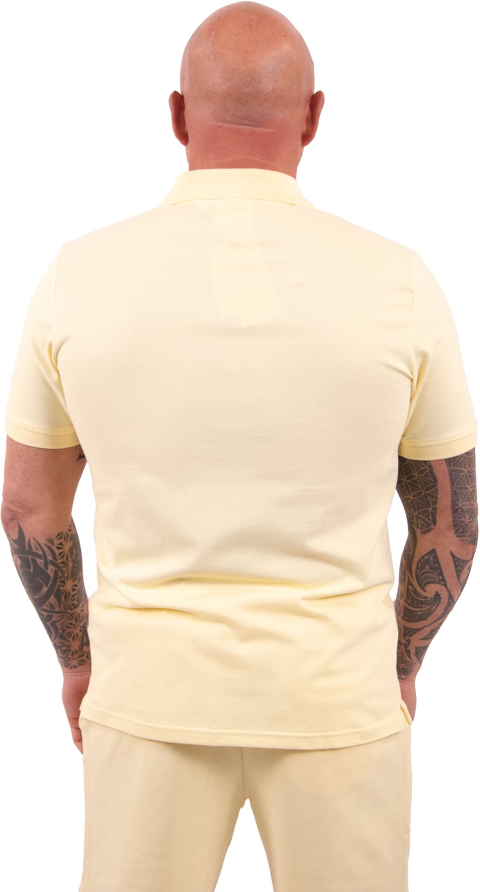 Lyle & Scott Lyle & Scott Superfine Polo Shirt Geel