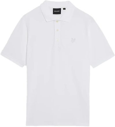 Lyle & Scott Lyle & Scott Superfine Polo Shirt Wit