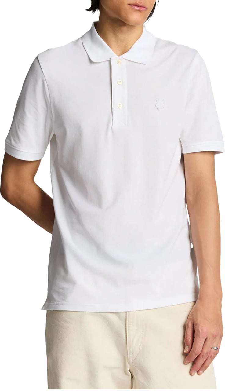 Lyle & Scott Lyle&scott  Polos Wit Sp2255ton Wit