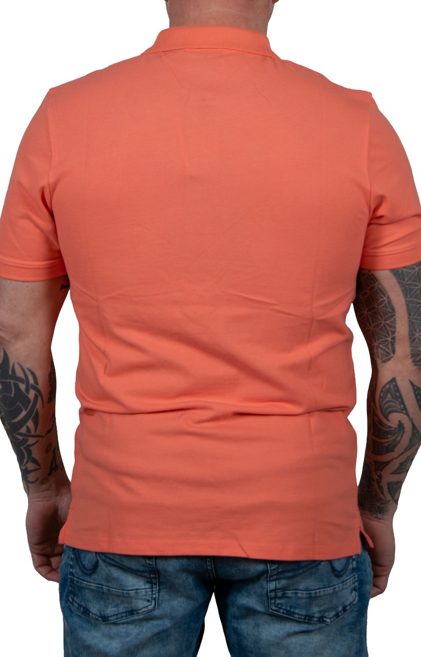 Lyle & Scott Lyle & Scott Plain Polo Shirt Rood