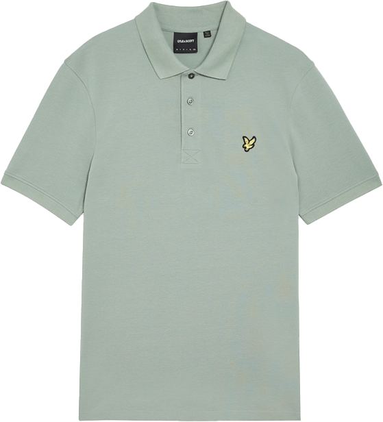 Lyle & Scott Lyle & Scott Plain Polo Shirt Groen