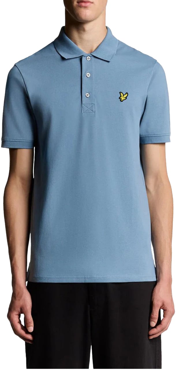 Lyle & Scott Lyle&scott Plain Polos Petrol Sp400vog Blauw