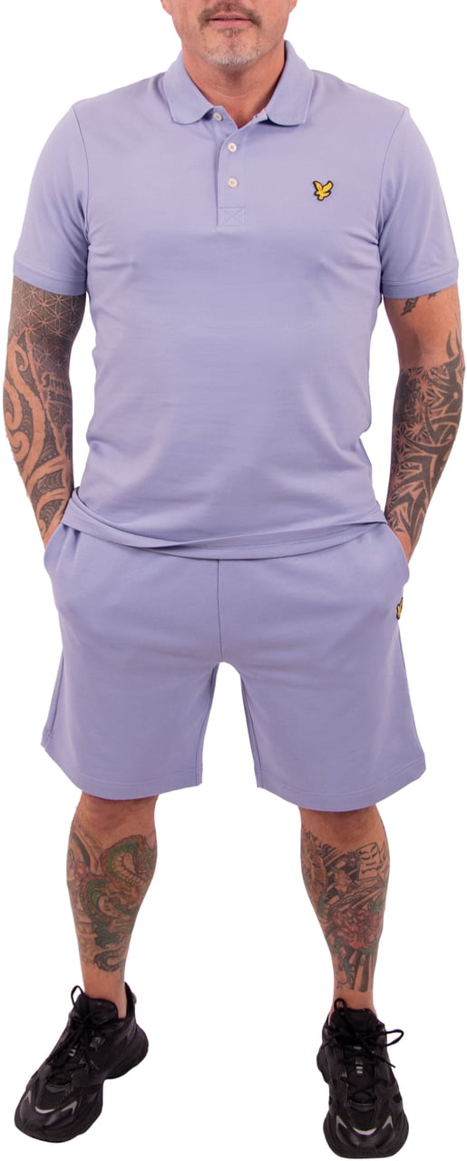 Lyle & Scott Lyle & Scott Plain Polo Shirt Blauw