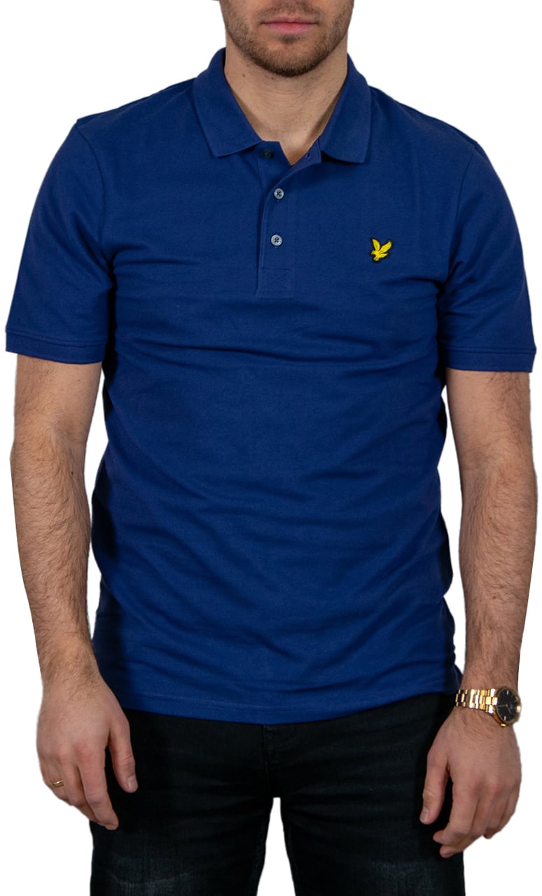 Lyle & Scott Plain Polo Shirt Paars