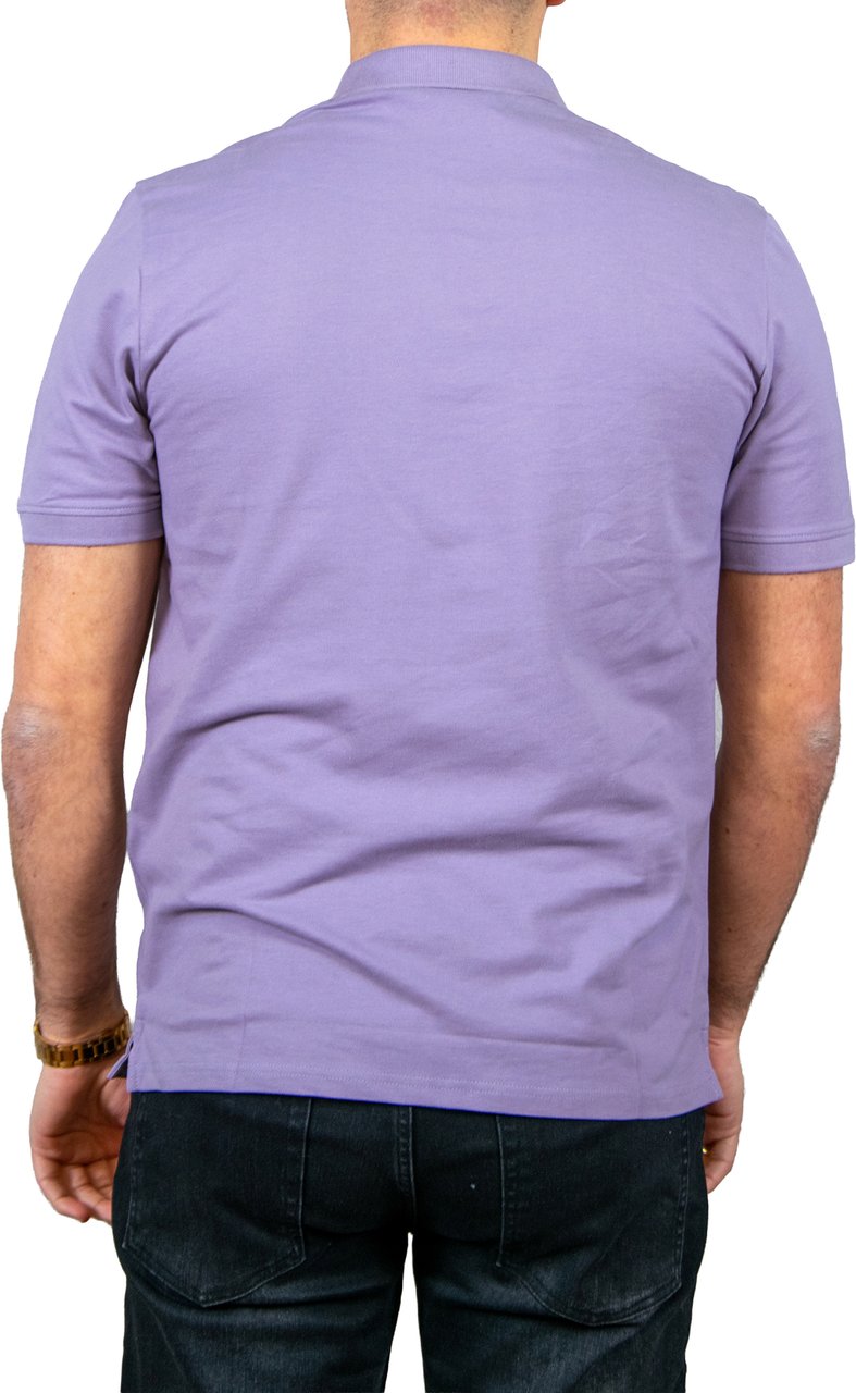 Lyle & Scott Plain Polo Shirt Paars