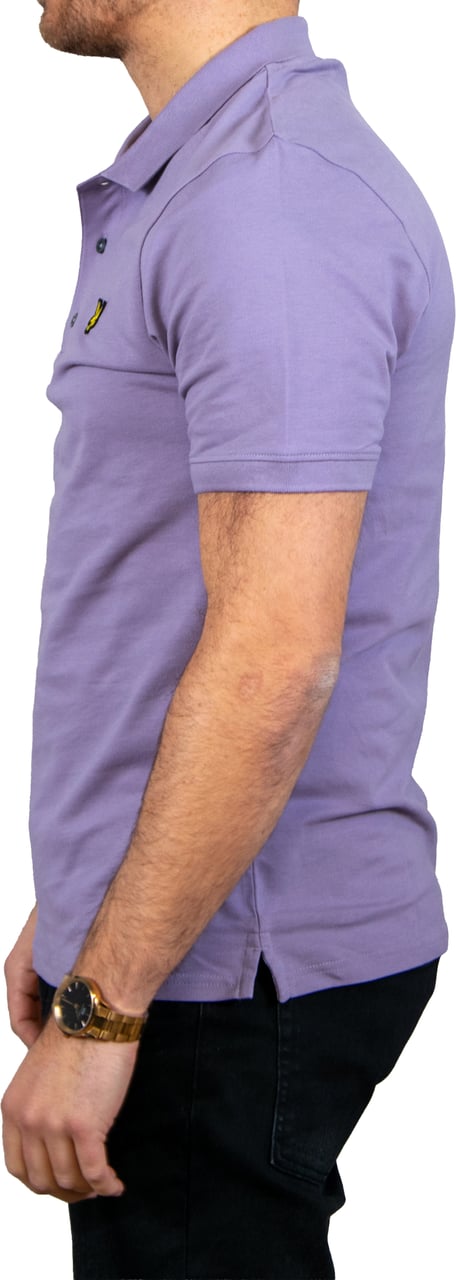 Lyle & Scott Plain Polo Shirt Paars