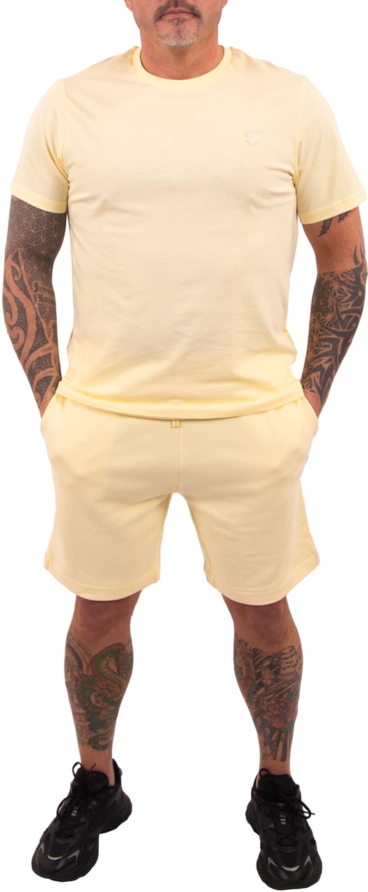 Lyle & Scott Lyle & Scott Superfine T-Shirt Y083 Geel