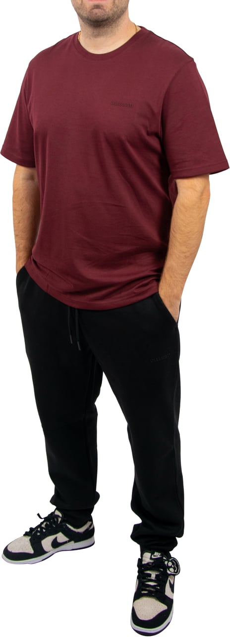 Lyle & Scott Lyle & Scott Chest Logo Interlock T-Shirt Rood