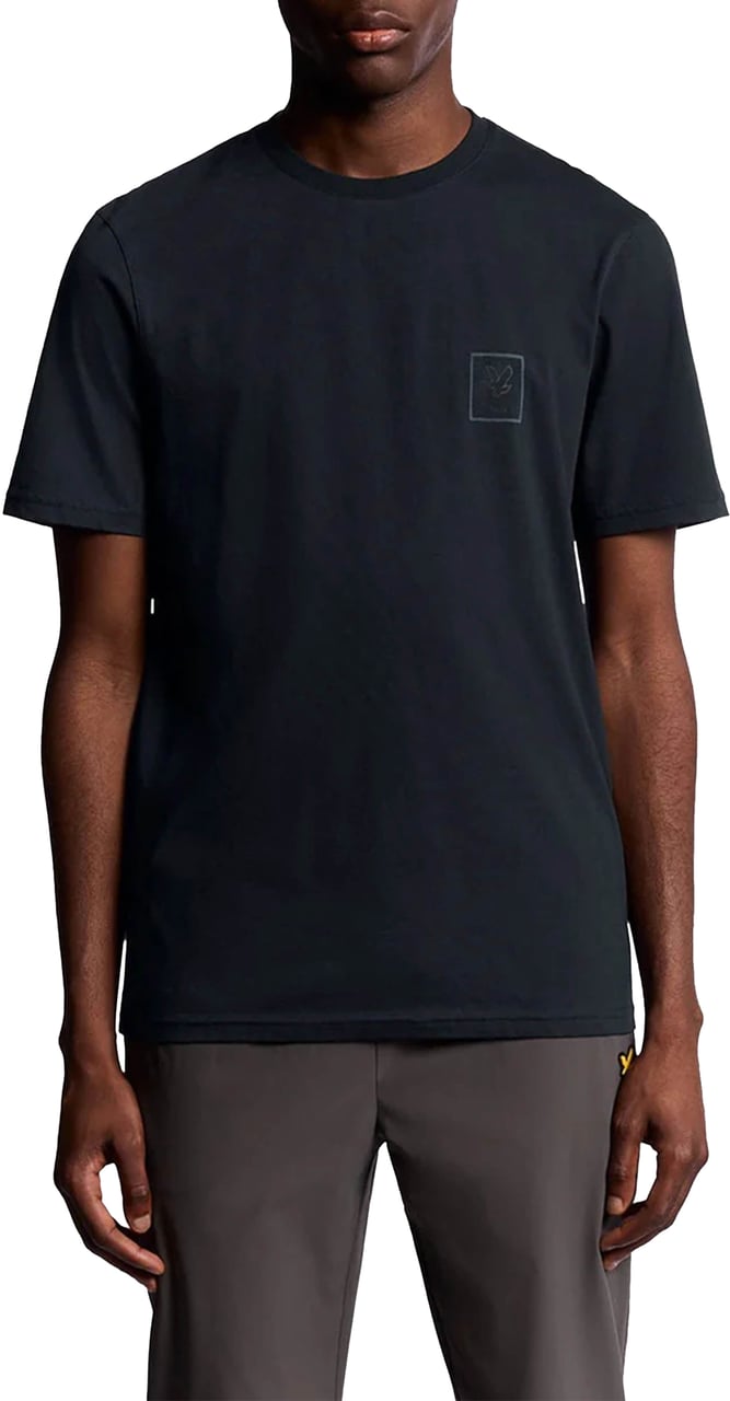 Lyle & Scott Rubberised T-shirt Blauw