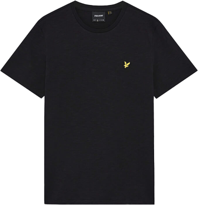Lyle & Scott Lyle & Scott Fine Slub T-Shirt Zwart